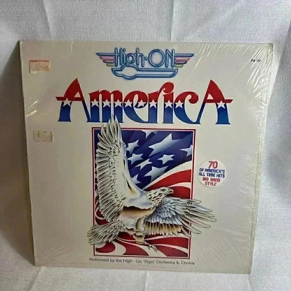 High On Pops Orchestra -‎ "High On America" 12" Vinyl Record LP NEW & SEALED